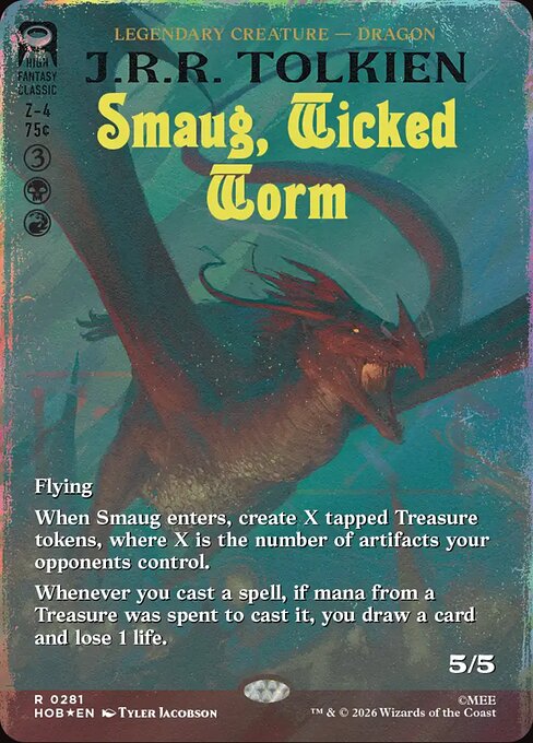 Smaug, Wicked Worm (HOB)