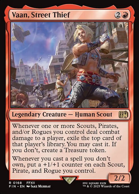 Vaan, Street Thief (FIN)