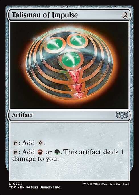 Talisman of Impulse (TDC)
