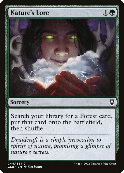 Nature's Lore (CLB)