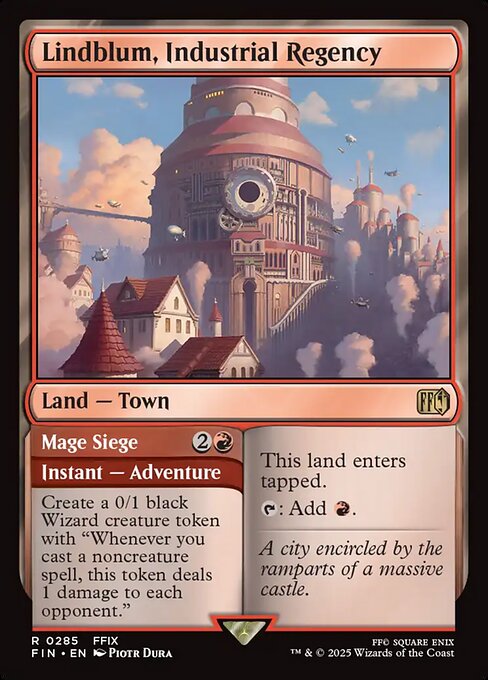 Lindblum, Industrial Regency // Mage Siege (FIN)