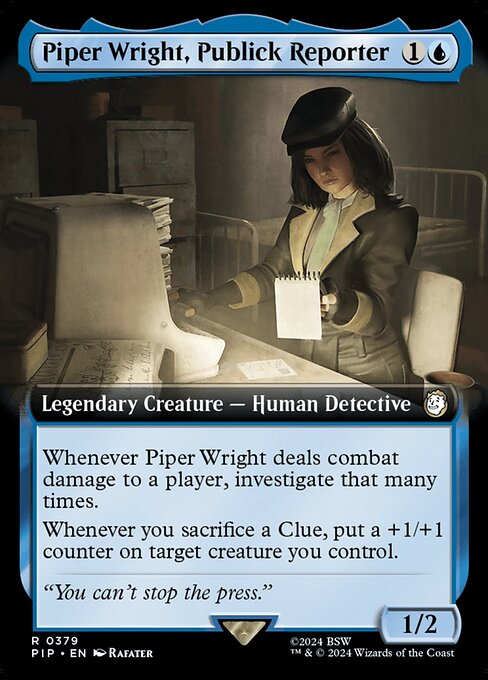 Piper Wright, Publick Reporter (PIP)