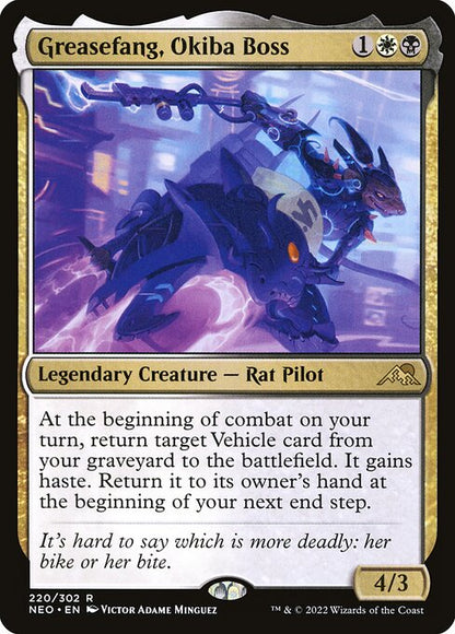 Greasefang, Okiba Boss (NEO)