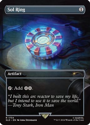 Sol Ring (1734) (Rainbow Foil) (SLD)