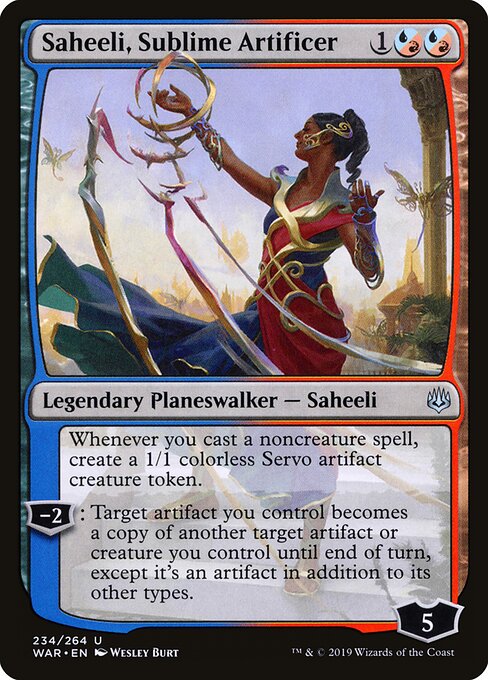 Saheeli, Sublime Artificer (WAR)