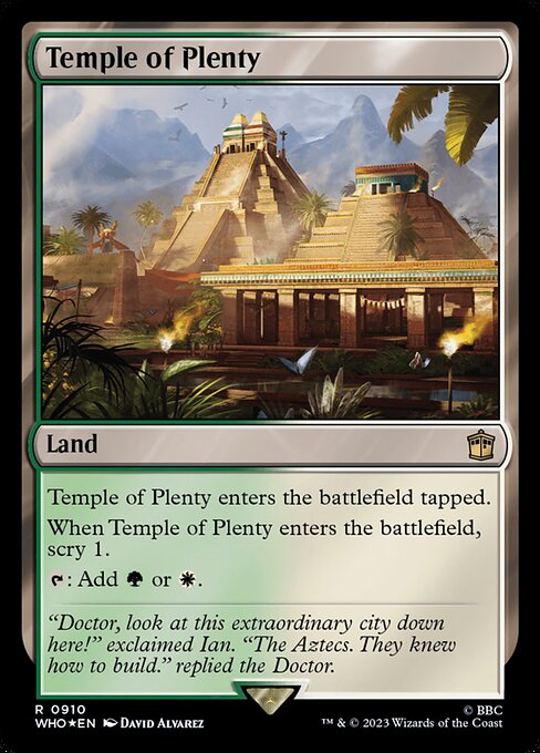 Temple of Plenty (WHO)