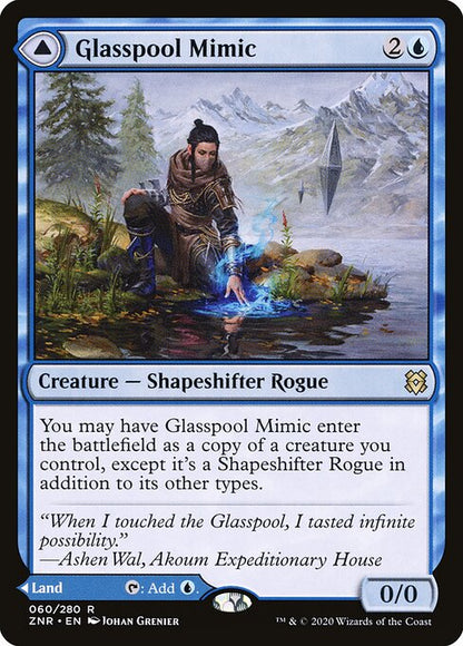 Glasspool Mimic // Glasspool Shore (ZNR)