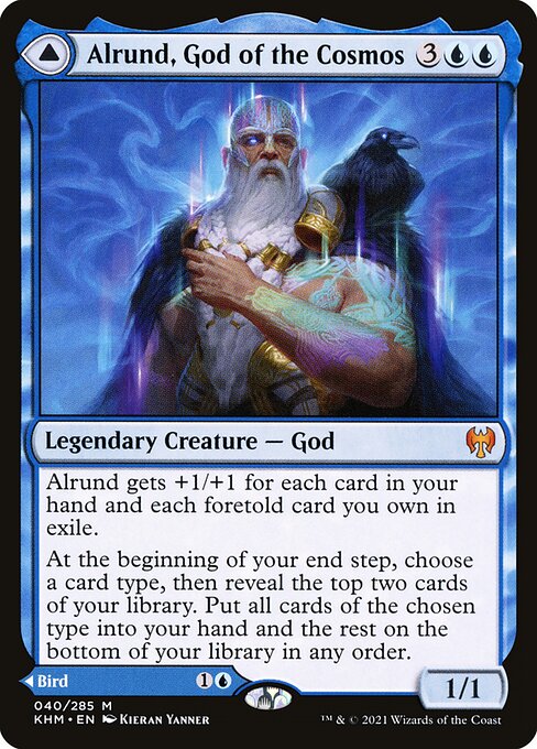 Alrund, God of the Cosmos // Hakka, Whispering Raven (KHM)