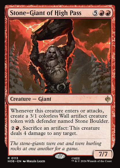 Stone-Giant of High Pass (HOB)