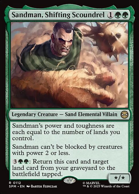 Sandman, Shifting Scoundrel (SPM)