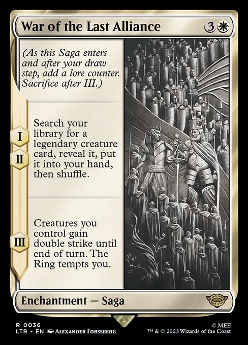 War of the Last Alliance (LTR)