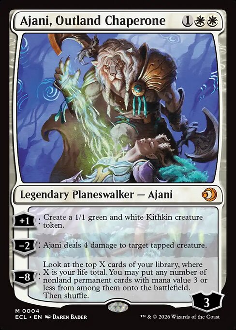 Ajani, Outland Chaperone (ECL)
