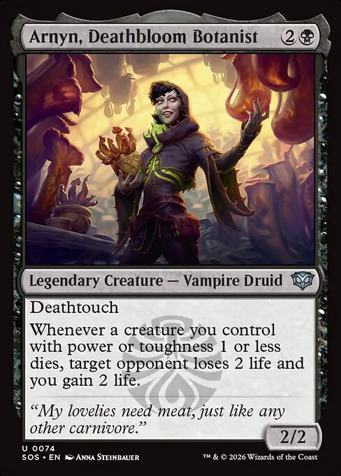 Arnyn, Deathbloom Botanist (SOS)