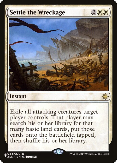 Settle the Wreckage (PLST)
