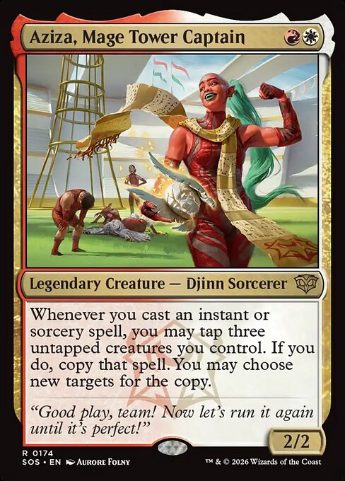 Aziza, Mage Tower Captain (SOS)