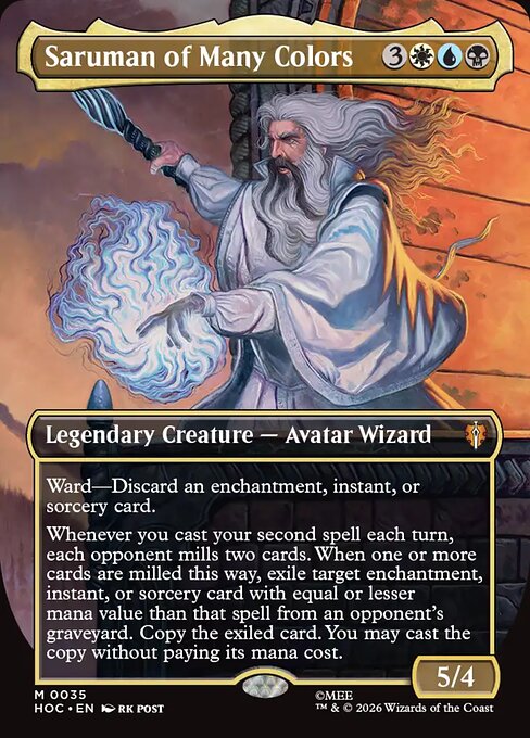 Saruman of Many Colors (HOC)