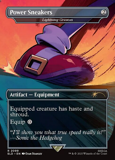 Lightning Greaves (SLD)