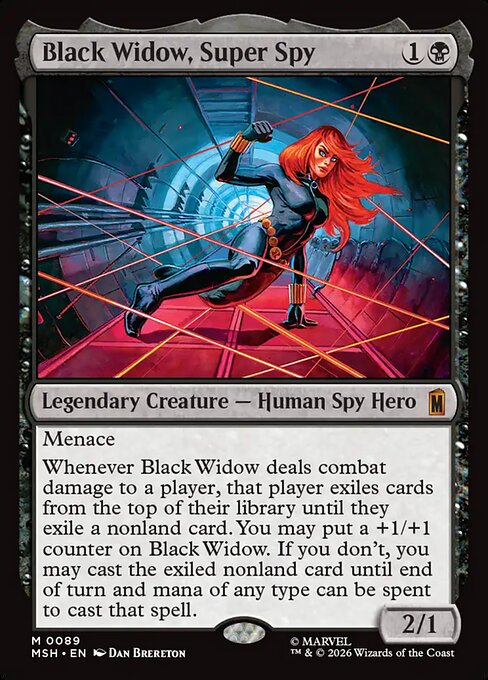 Black Widow, Super Spy (MSH)