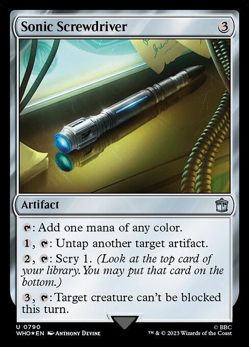 Sonic Screwdriver (WHO)