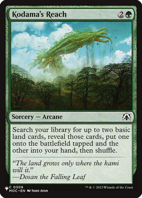 Kodama's Reach (PLST)