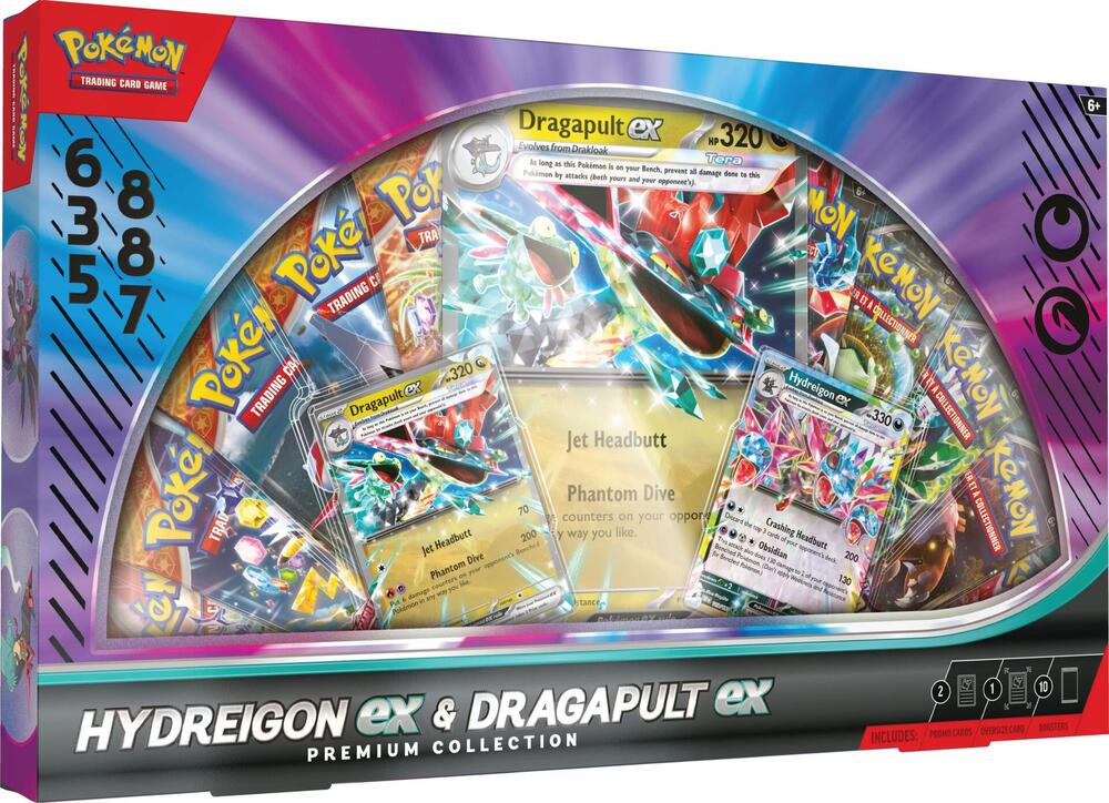 Poke: Hydreigon EX & Dragapult EX Box