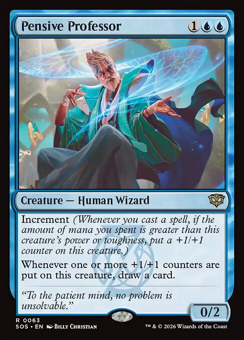 Pensive Professor (SOS)