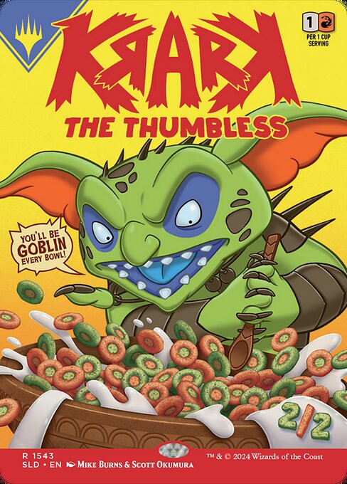 Krark, the Thumbless // Krark, the Thumbless (SLD)