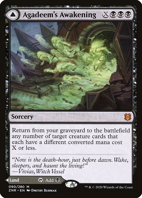 Agadeem's Awakening // Agadeem, the Undercrypt (ZNR)
