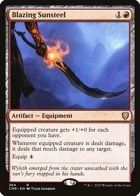 Blazing Sunsteel (CMR)