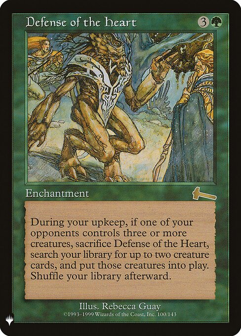 Defense of the Heart (PLST)