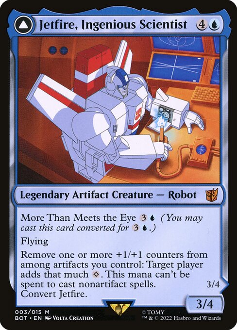 Jetfire, Ingenious Scientist // Jetfire, Air Guardian (BOT)