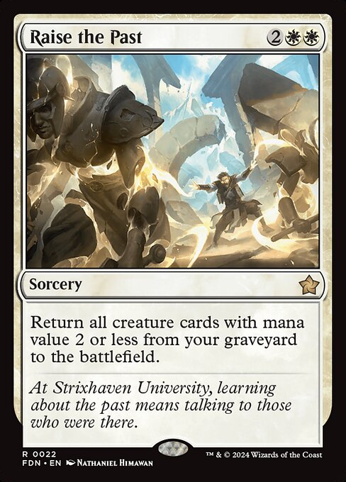 Raise the Past (FDN)