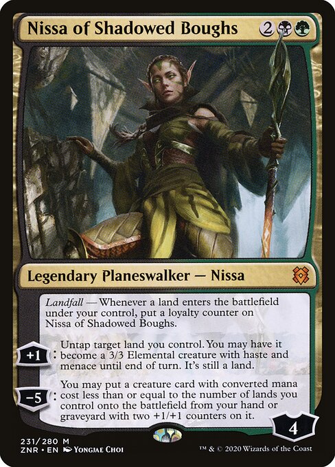 Nissa of Shadowed Boughs (ZNR)