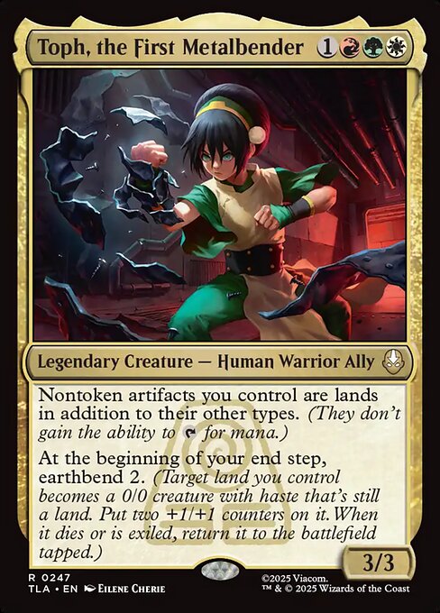 Toph, the First Metalbender (TLA)