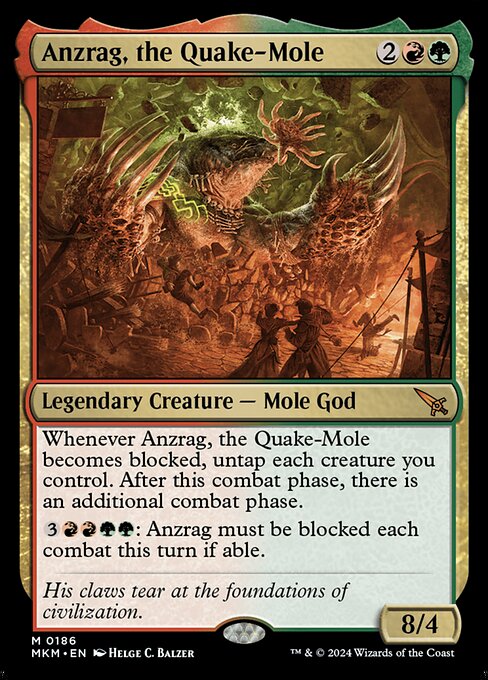Anzrag, the Quake-Mole (MKM)