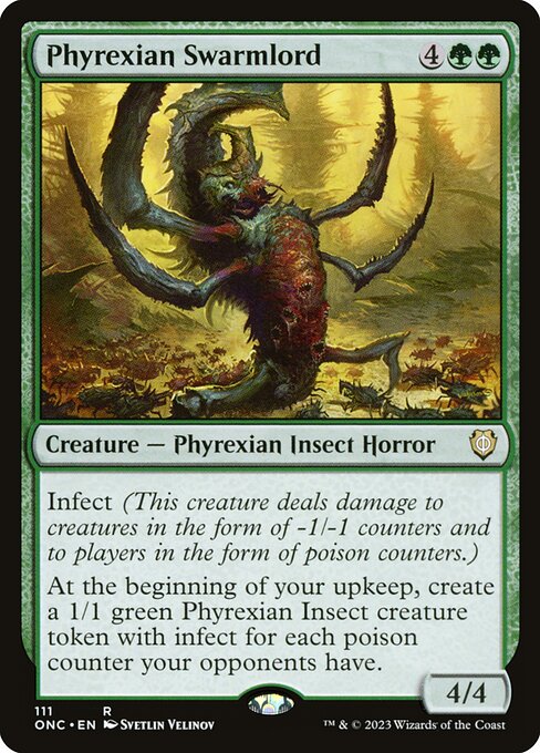 Phyrexian Swarmlord (ONC)