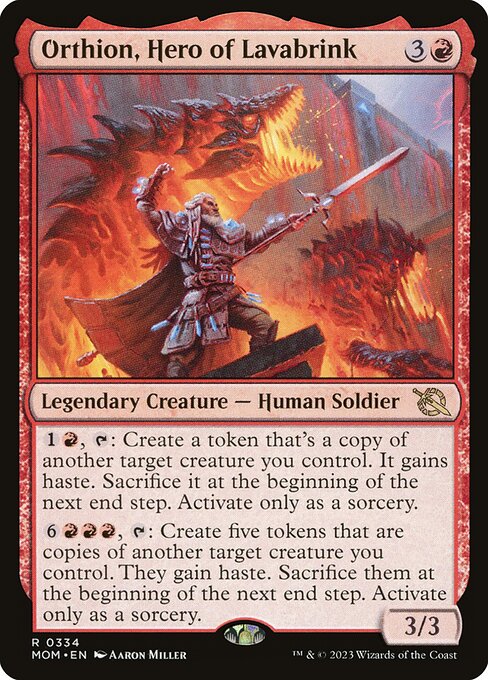 Orthion, Hero of Lavabrink (MOM)