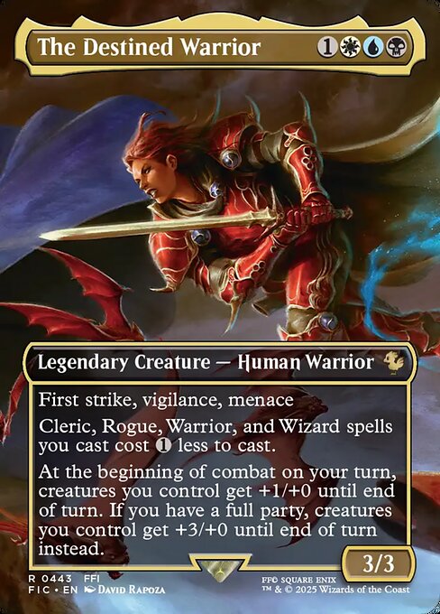 The Destined Warrior (FIC)