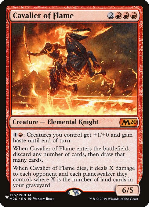 Cavalier of Flame (PLST)