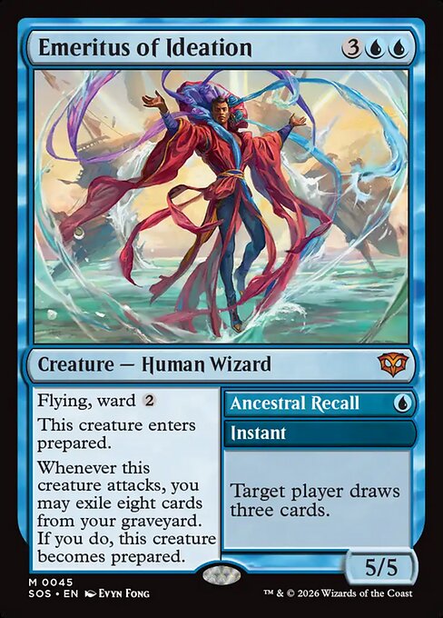 Emeritus of Ideation // Ancestral Recall (SOS)