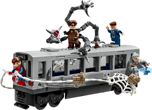 Lego: Marvel: Spider-Man vs. Doc Ock Subway Train Scene