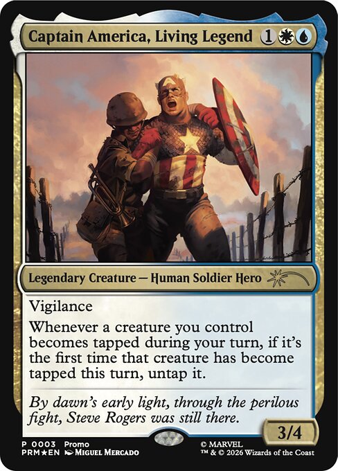 Captain America, Living Legend (PMEI)
