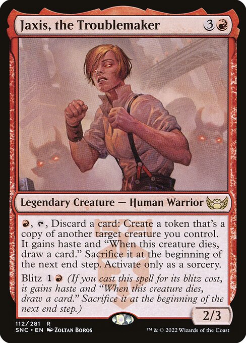 Jaxis, the Troublemaker (SNC)