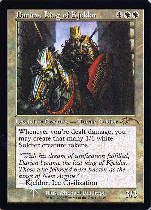 Darien, King of Kjeldor (SLD)