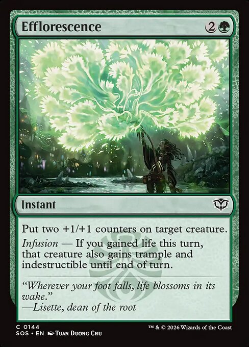 Efflorescence (SOS)