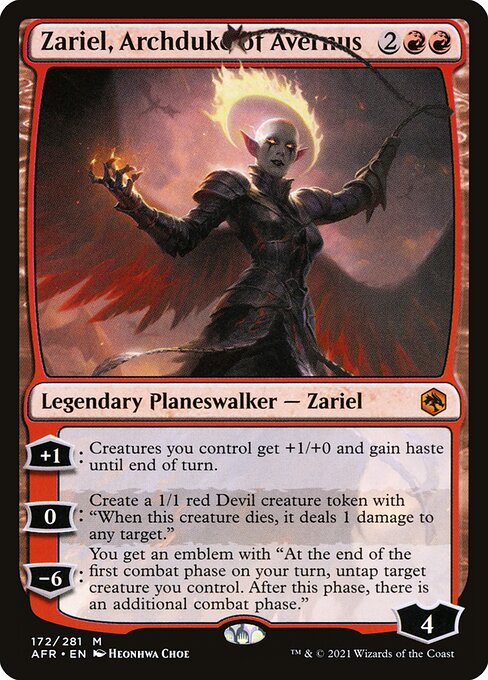 Zariel, Archduke of Avernus (AFR)