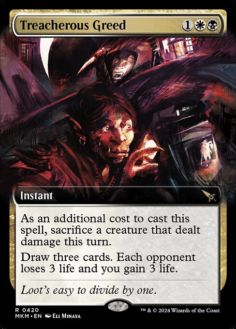 Treacherous Greed (MKM)