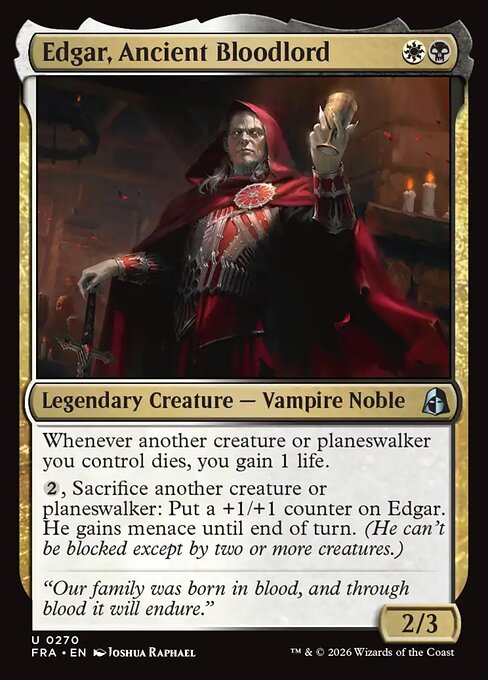 Edgar, Ancient Bloodlord (FRA)