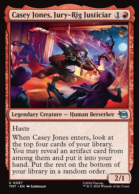 Casey Jones, Jury-Rig Justiciar (TMT)