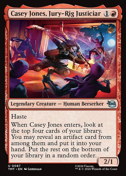Casey Jones, Jury-Rig Justiciar (TMT)